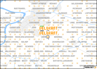 map of Veldkant