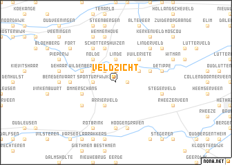 map of Veldzicht