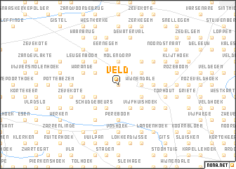 map of Veld
