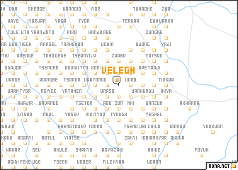 map of Velegh