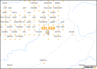 map of Velegh