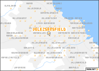 map of Vélez Sarsfield