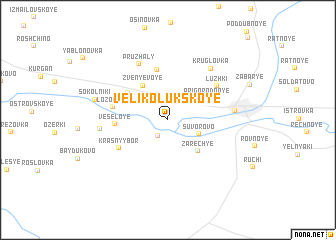 map of Velikolukskoye