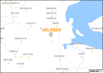 map of Velikovo