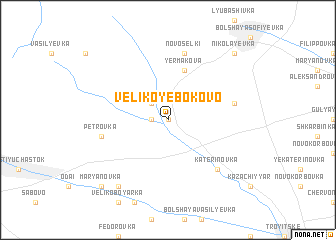 map of Velikoye Bokovo