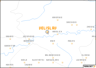map of Velislav