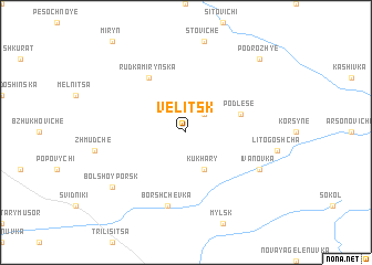 map of Velitsk