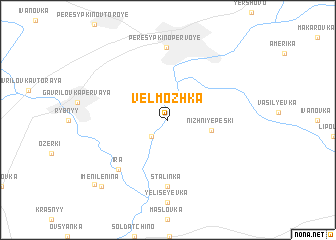 map of Vel\