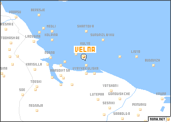 map of Velna
