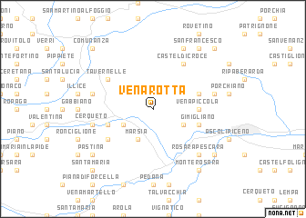 map of Venarotta