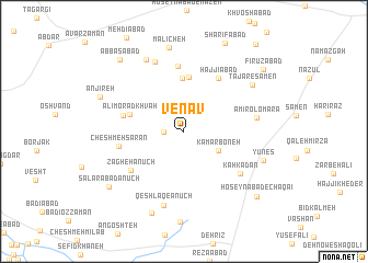 map of Venāv