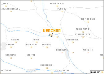 map of Venchan