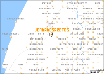 map of Venda dos Pretos