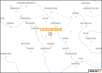 map of Venda Nova