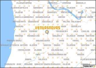 map of Vendas Novas