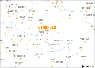 map of Veneküla