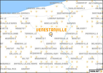 map of Vénestanville