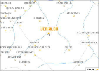 map of Venialbo