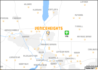map of Venice Heights