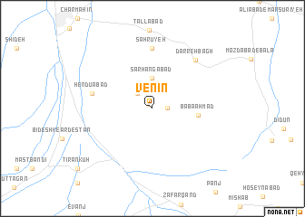 map of Venīn