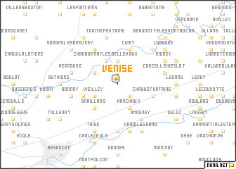 map of Venise