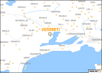 map of Vennarti