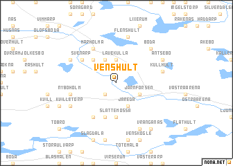 map of Venshult