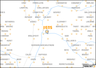 map of Vens