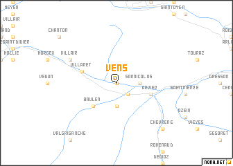 map of Vens