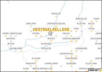 map of Venta del Relleno