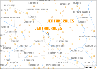 map of Venta Morales