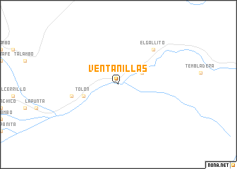 map of Ventanillas
