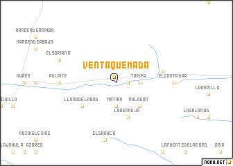 map of Venta Quemada