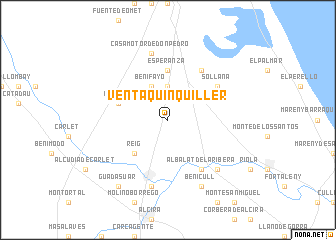 map of Venta Quinquiller