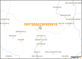 map of Ventas de Zafarraya