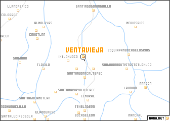 map of Venta Vieja