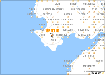 map of Ventín
