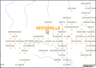 map of Ventorrillo
