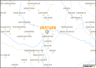 map of Ventura