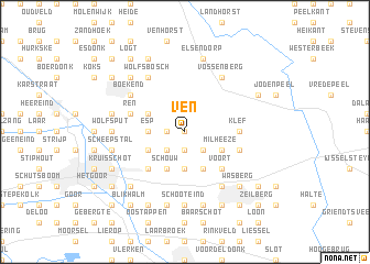 map of Ven