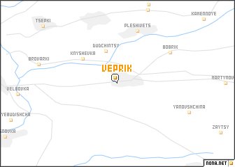map of Veprik