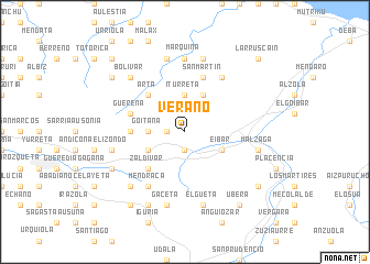 map of Verano