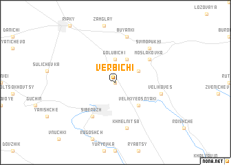 map of Verbichi