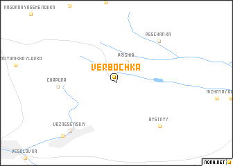 map of Verbochka
