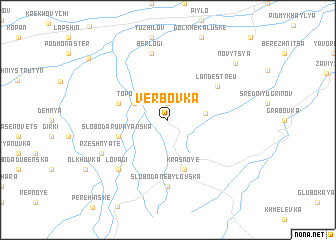 map of Verbovka