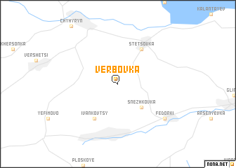 map of Verbovka