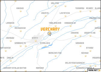 map of Verchany