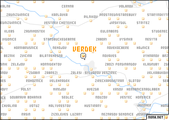 map of Verdek