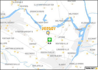 map of Verdoy