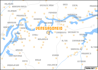 map of Vereda do Meio